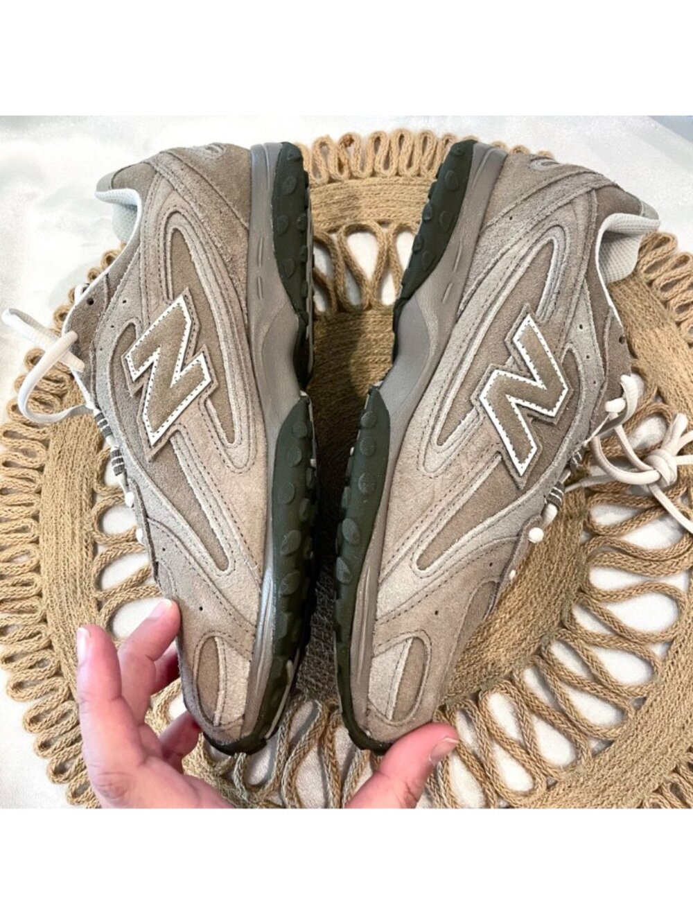 NWOT New Balance 204L Sneakers Mushroom Arid Stone Size W9.5 M8 - Picture 5 of 11